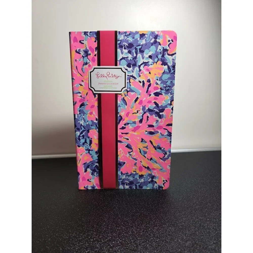 Lilly Pulitzer Journal Coco Coral Crab